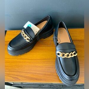 A NEW DAY - Matte Black Platform Shoes